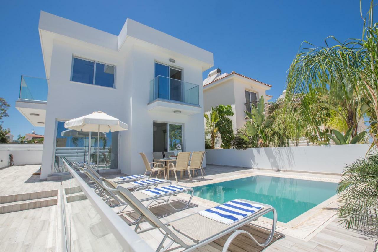 Kitsios Villas With Private Pool No2 Protaras Dış mekan fotoğraf